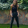 Cotton Chino Trousers with Belt - janandnova
