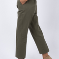 Cotton Chino Trousers with Belt - janandnova