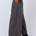 Drawstring Wide Leg Trousers - janandnova