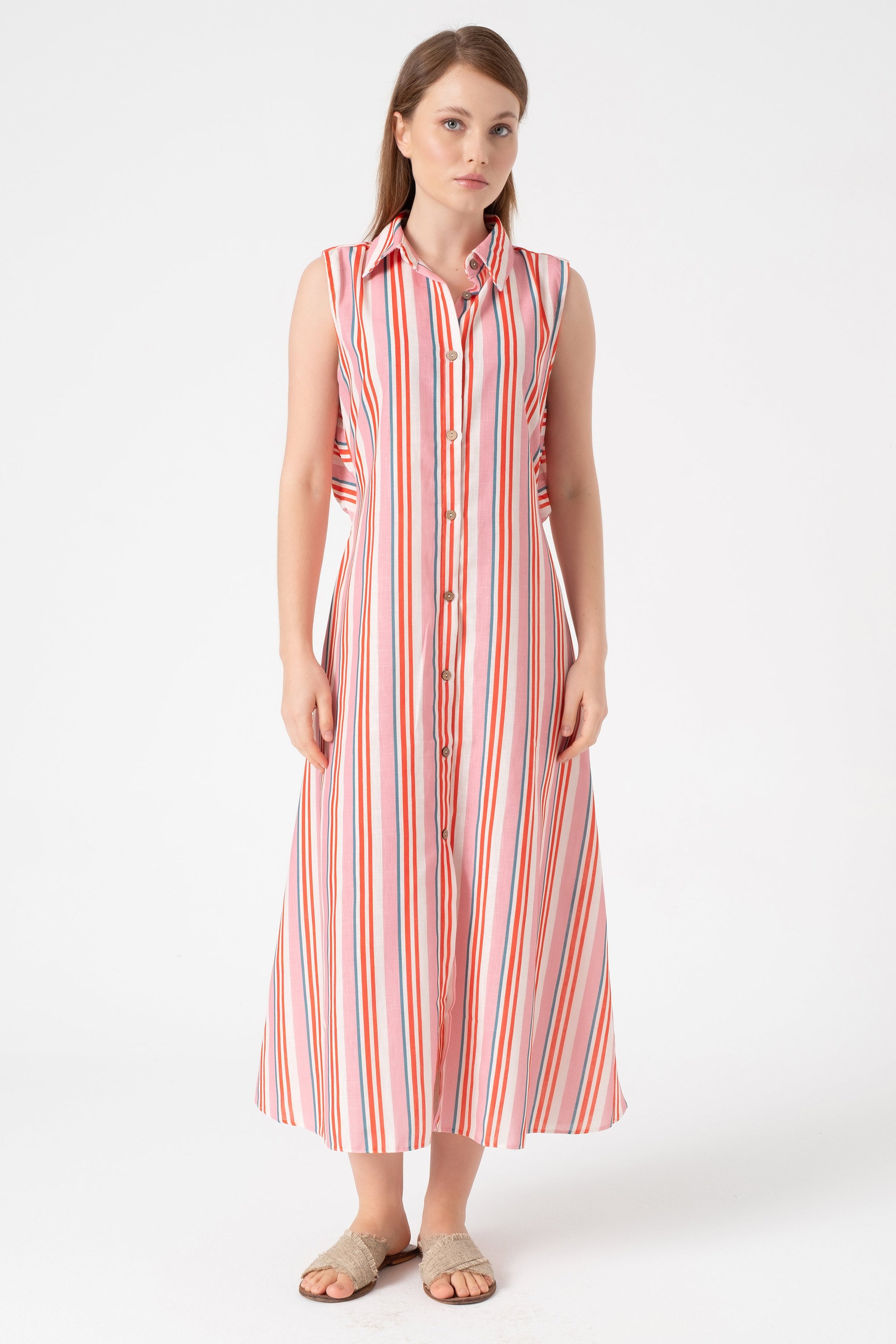 SUNSET STRIPE MAXI