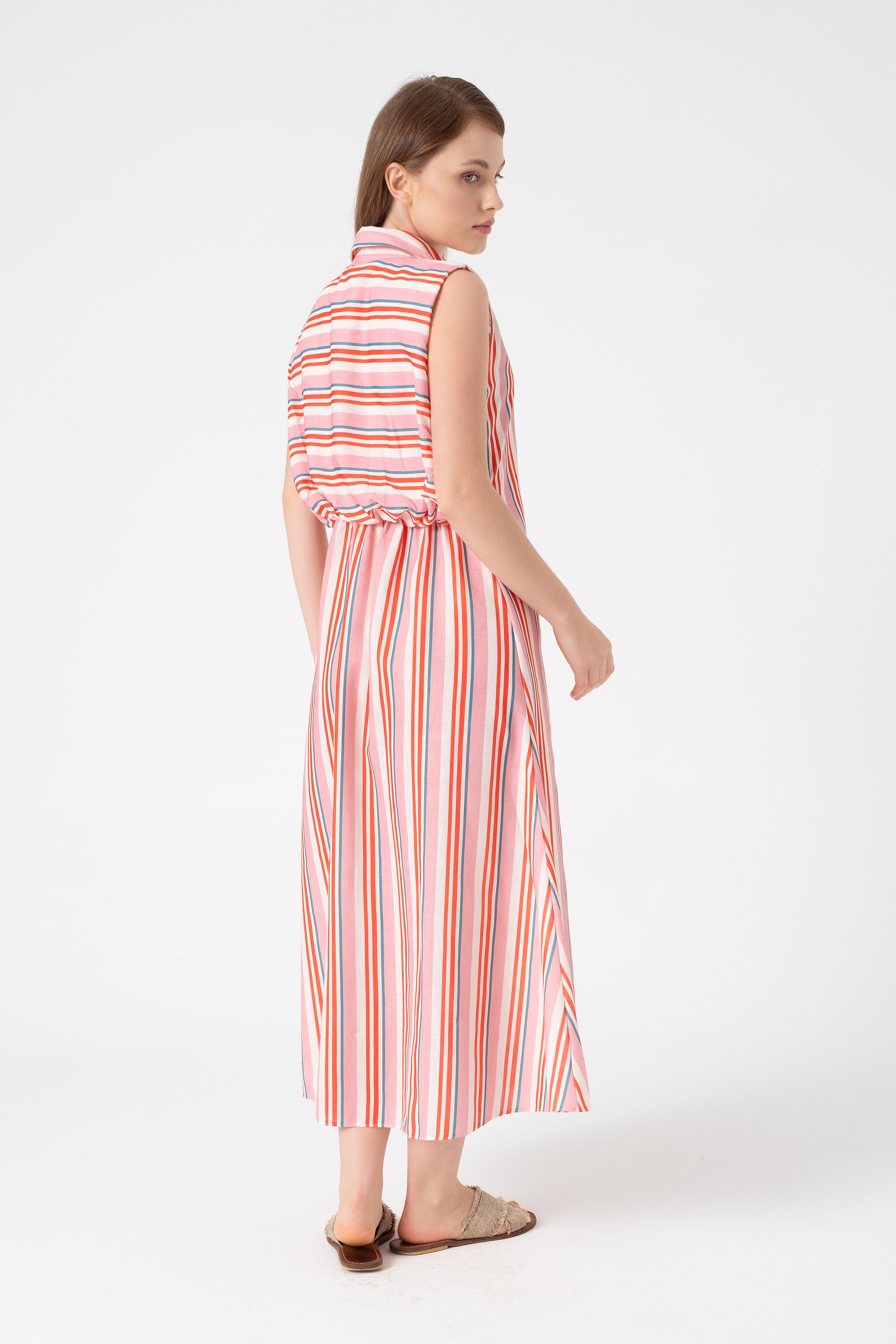 SUNSET STRIPE MAXI