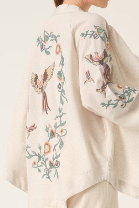 BIRD MOTIF SHIRT