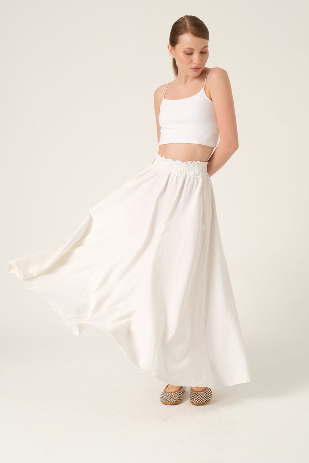 SLIP-ON SKIRT