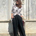 High Waist Wide Leg Trousers - janandnova