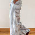 Wide Leg Striped Trousers - janandnova