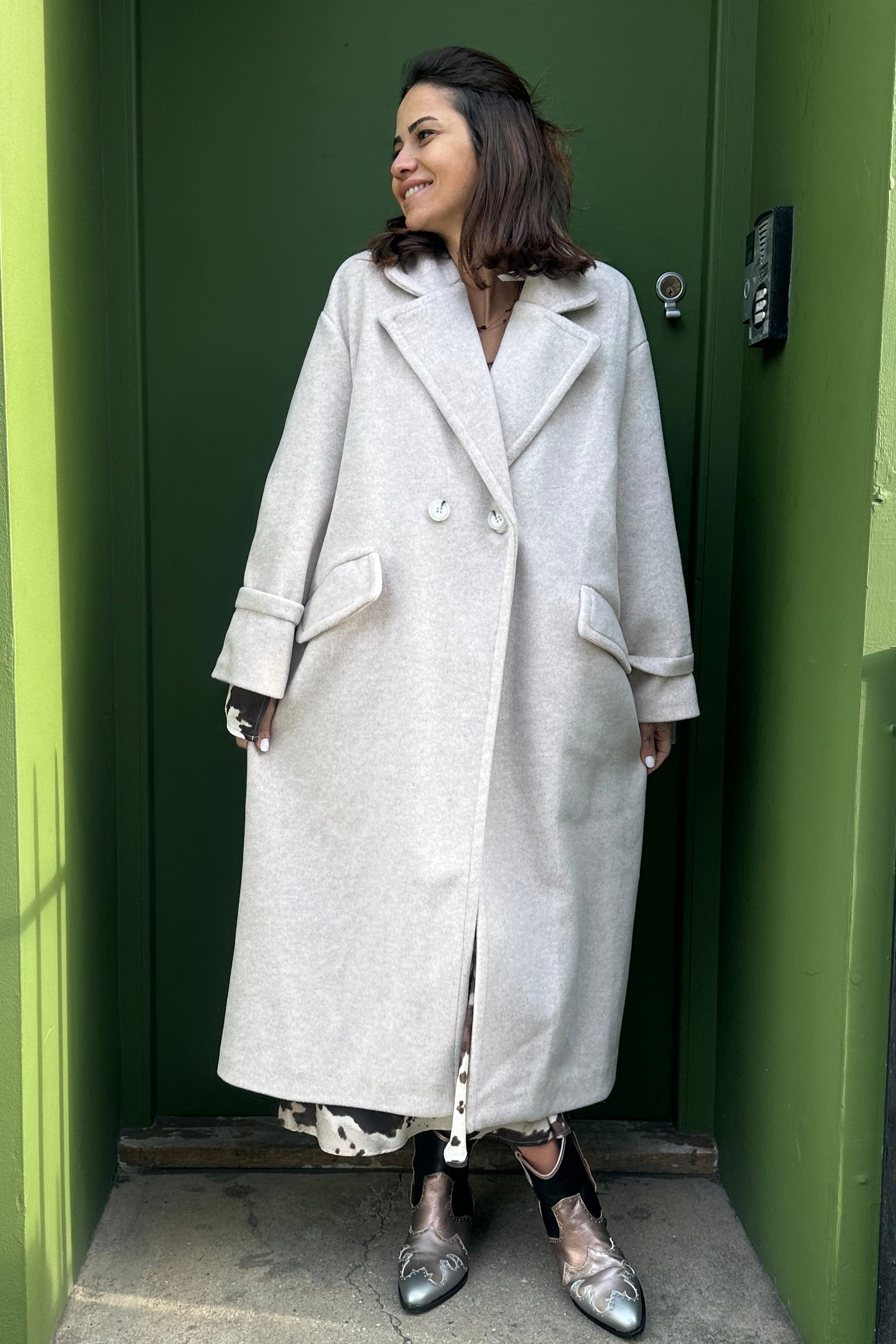 Felt coat