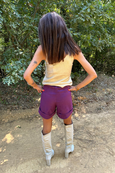 Elastic Waist Shorts