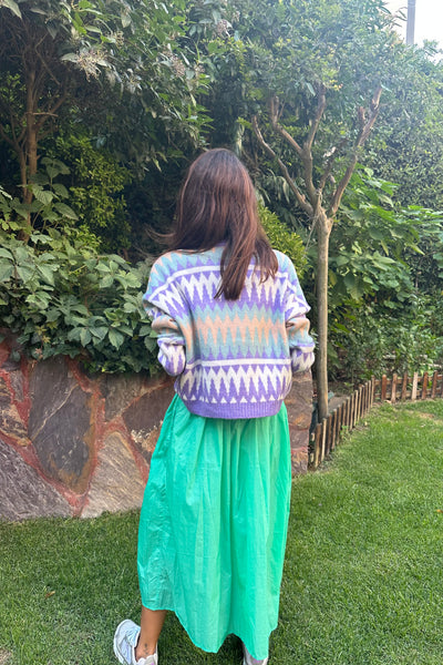 Colorful Zigzag Jumpers
