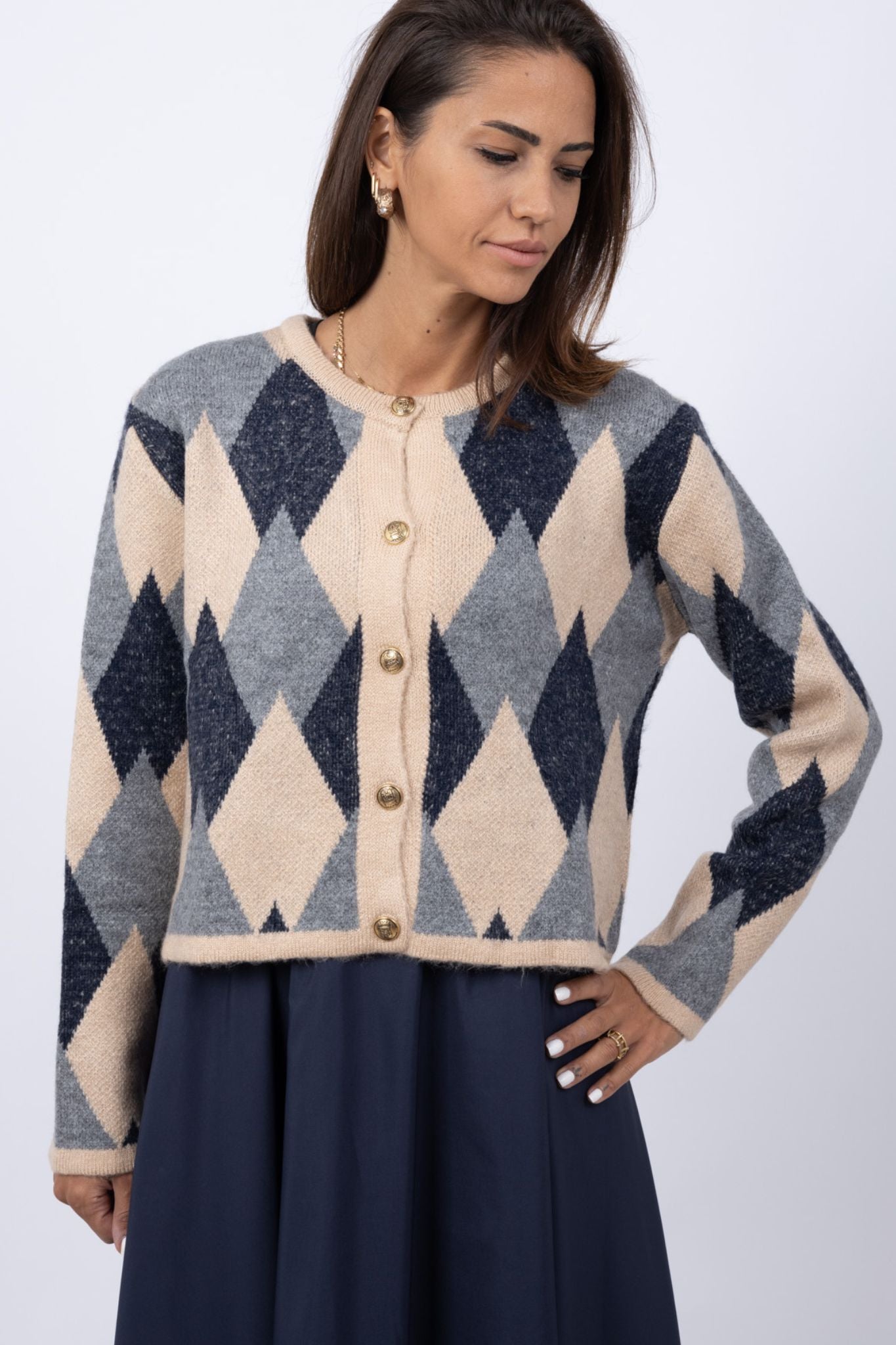 Burlington Pattern Cardigan