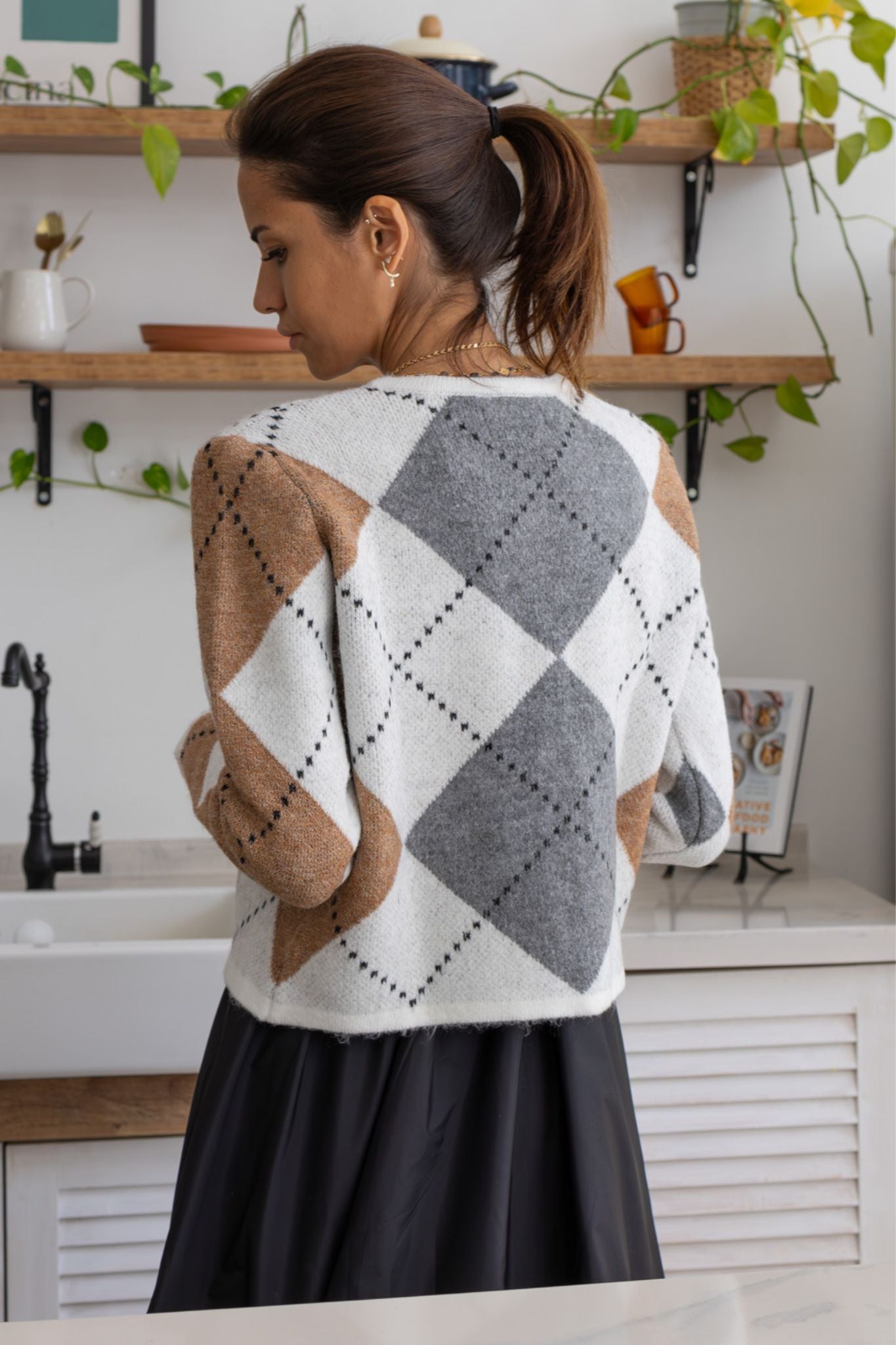 Burlington Pattern Cardigan