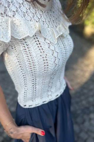Lace Elegance Sweater