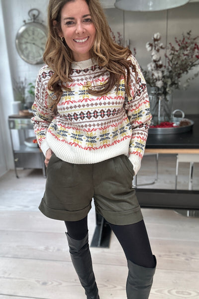 Elastic Waist Shorts