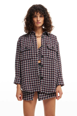 Checkered Pattern Jacket