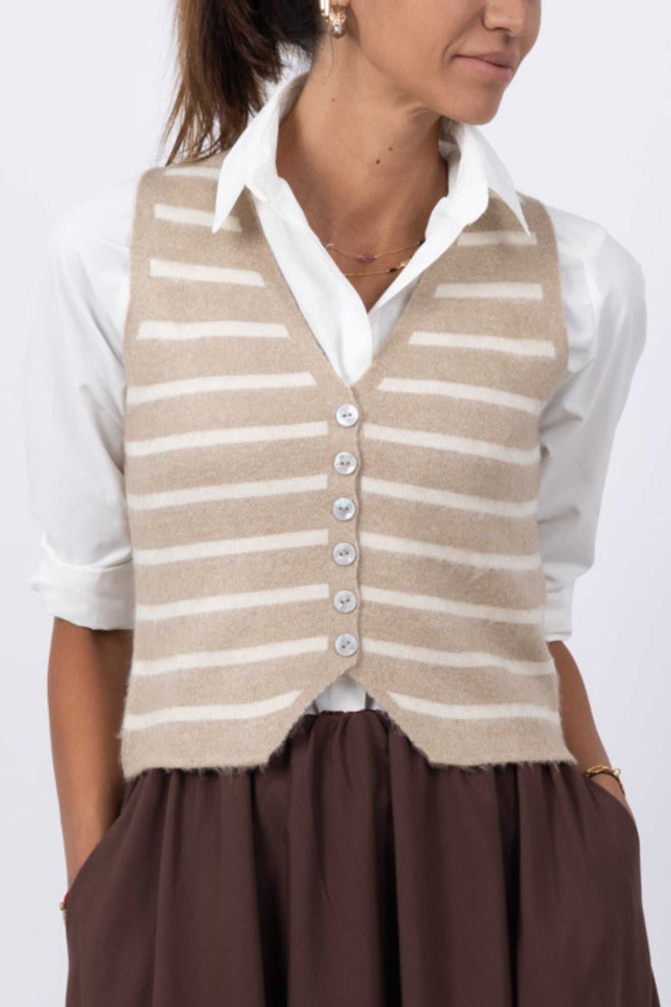 STRIPY WAISTCOAT