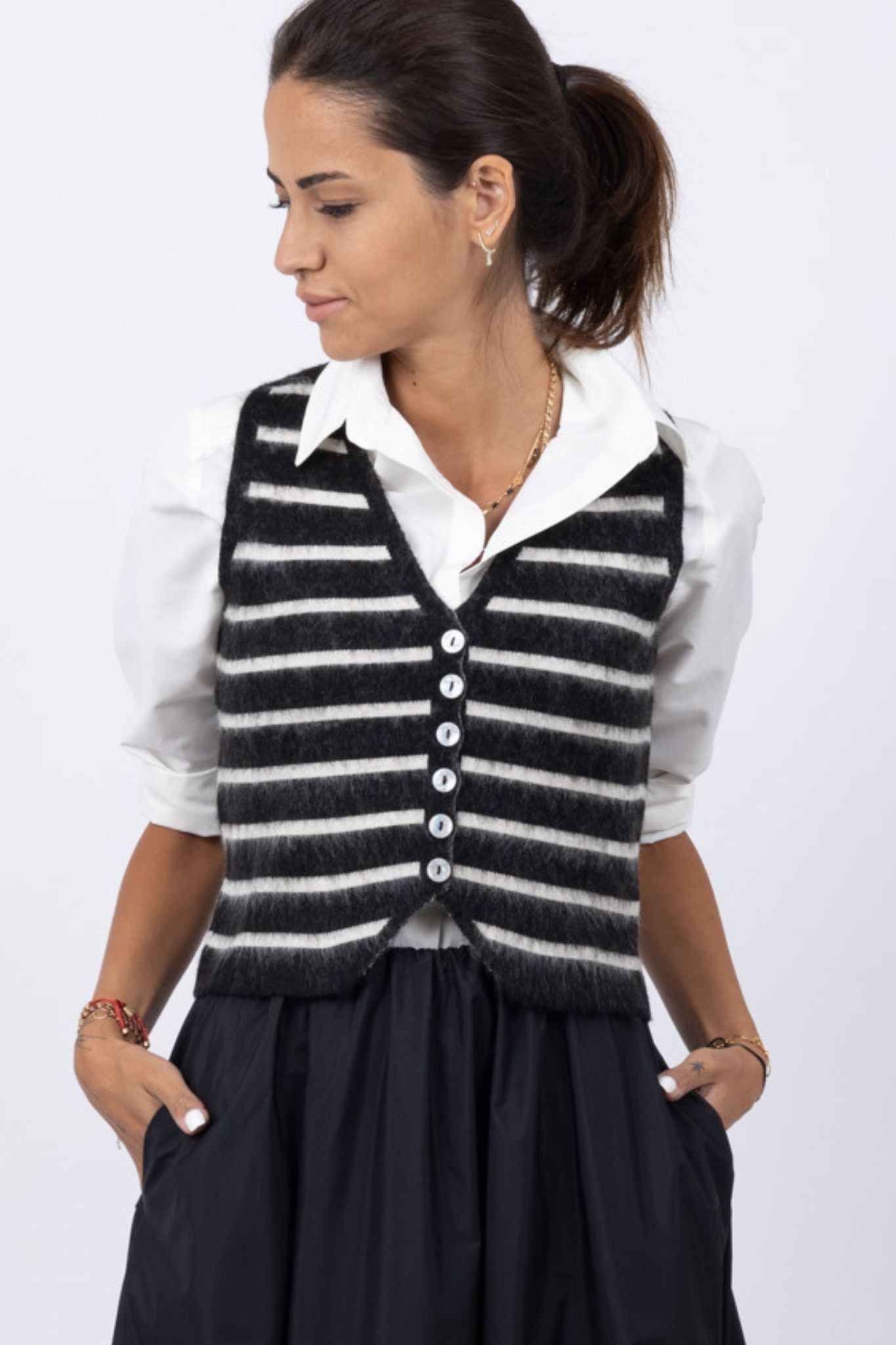 STRIPY WAISTCOAT